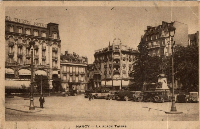 *12237 cpa Nancy - la Place Thiers