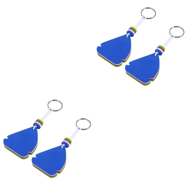 4 Pcs/pack Accessoires De Bateau Porte-clés Flottant Pour Bouée