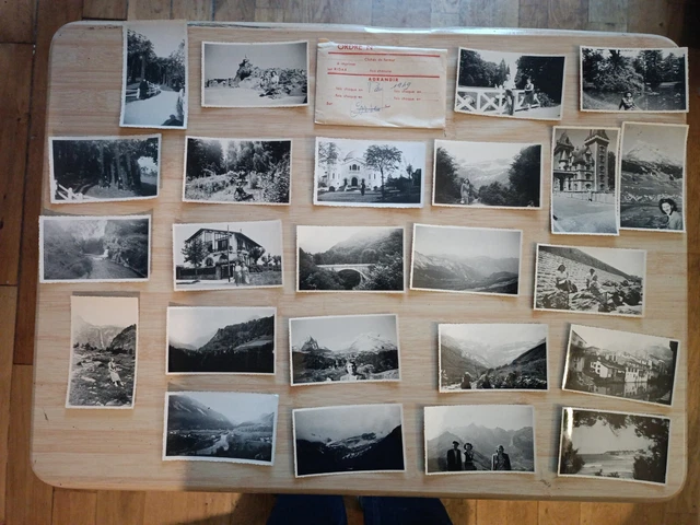 Lot De 18 Photos Anciennes De Mariage - Tirages Argentiques - France