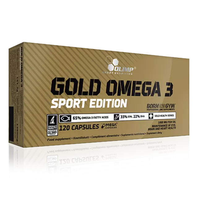 Olimp Omega 3 Gold Sport Edition 120 Caps Kapseln Fitness