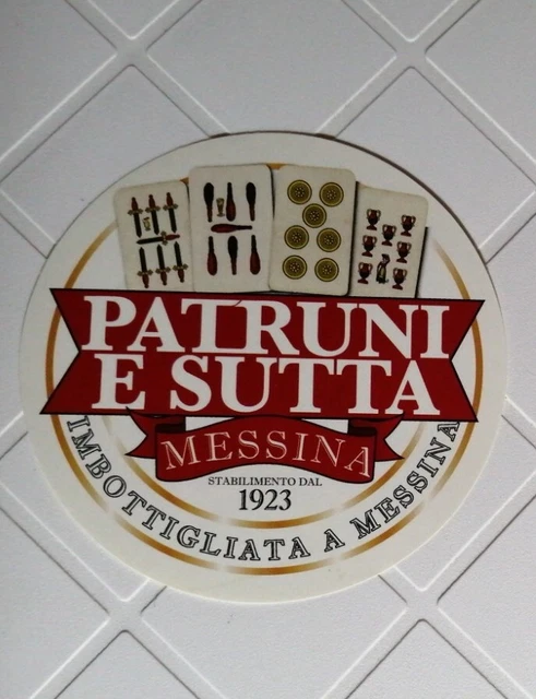 Adesivo, Birra Patruni E Sutta Messina