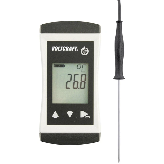 VOLTCRAFT PTM-120 Temperatur-Messgerät Fühlertyp Pt1000 IP65 DEFEKTE BASTLERWARE