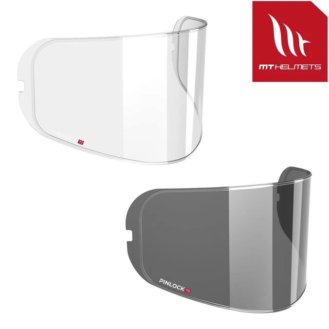 MT V-12 Thunder 3 Motorcycle Bike Helmet Max Vision Pinlock Visor Insert Clear