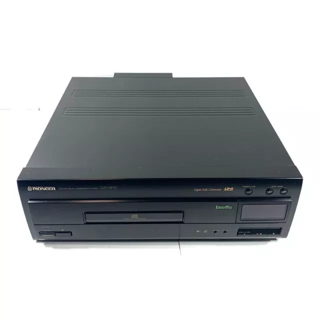 PIONEER CLD-HF7G Compact Disc Laserdisc LD CD Audio Player Black Tested F/S