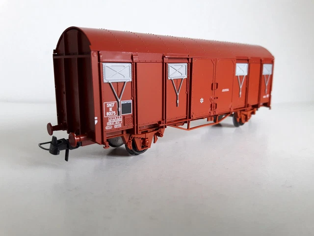 ROCO WAGON COUVERT réfrigérant à essieux ep III SNCF HO 1/87 EUR 25,00