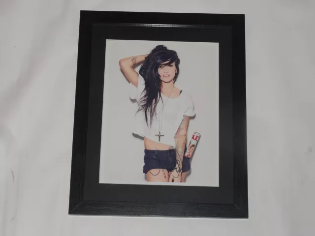 Lights Valerie Poxleitner Signed Framed And Matted 8X10 Photo Autographed