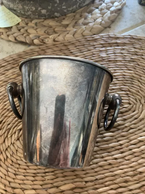 Small Silver plate Bucket