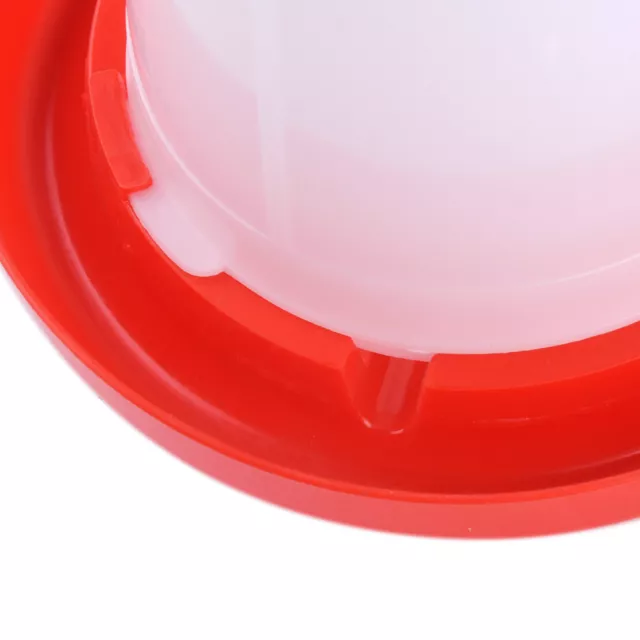 Auto Plastic Chicken Feeder Drinker pour Poultry Bird Hen Quail Waterer 1.5/2.5L 3