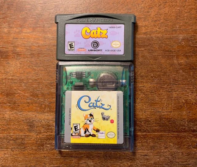 Catz (Game Boy Advance GBA) & Catz (Game Boy Color) Nintendo Games Lot Bundle Catz (Game Boy Advance GBA) & Catz (Game Boy Color) Nintendo Games Lot Bundle