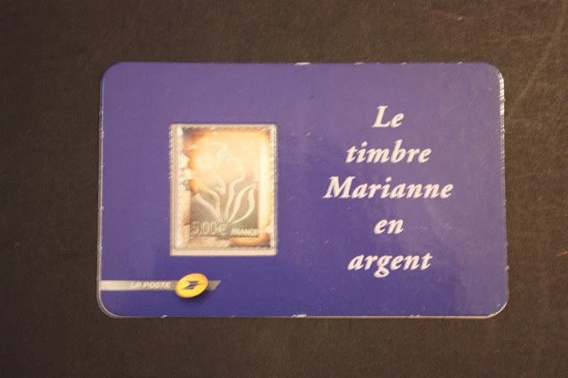 Timbre France 2006 – Marianne De Lamouche – N°3925 – Argenté – Neuf** MNH