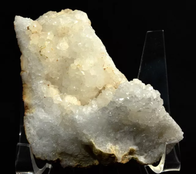 3.2 " Quarz Cluster Funkelndes Geode Kristall Colletible Mineral Probe Marokko
