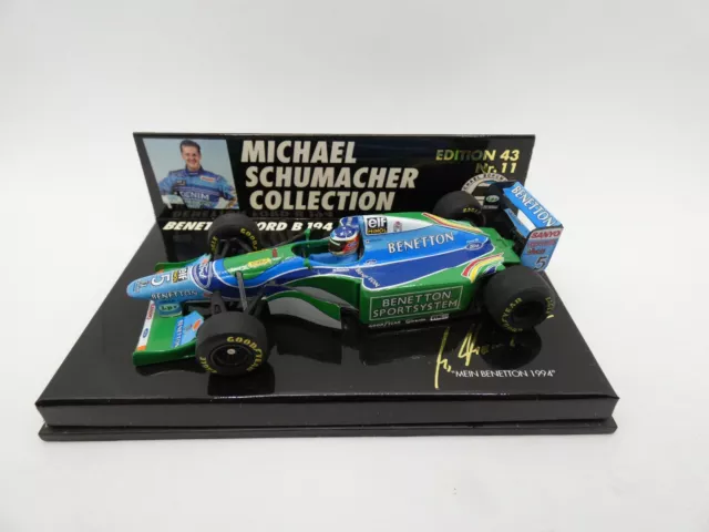 Benetton Ford B194 Michael Schumacher #5 Mein Benetton 1994 MINICHAMPS 1/43 F1