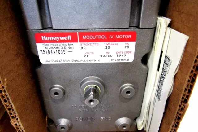 Neu HONEYWELL M9184A-1035 Modutrol IV Motor M9184A1035 2