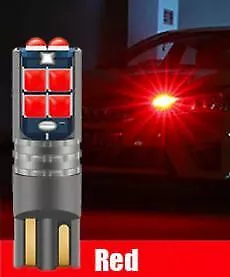 T10 W5W 12V Samsung Red Led Headlight Driving Bulbs Light Parker Interior 2