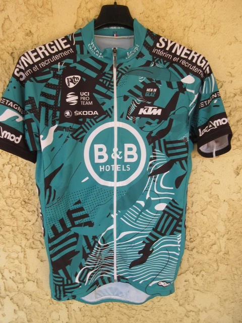 Maillot Cycliste SOJASUN AC NOYAL-CHATILLON Manches Longues NORET Taille S - Made In France