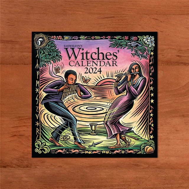 LLEWELLYN'S 2024 WITCHES' Calendars by Llewellyn Worldwide Wall Hanging