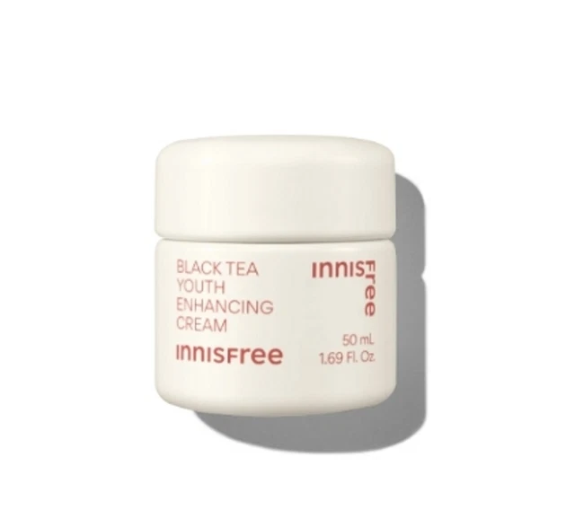 [innisfree] Black Tea Youth Enhancing Cream  / 50mL  +  Free sample