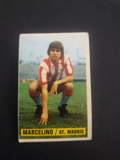 Cromo fichaje 9 Album 74 75 manolete valencia Sin Pegar Ediciónes Este Cromos