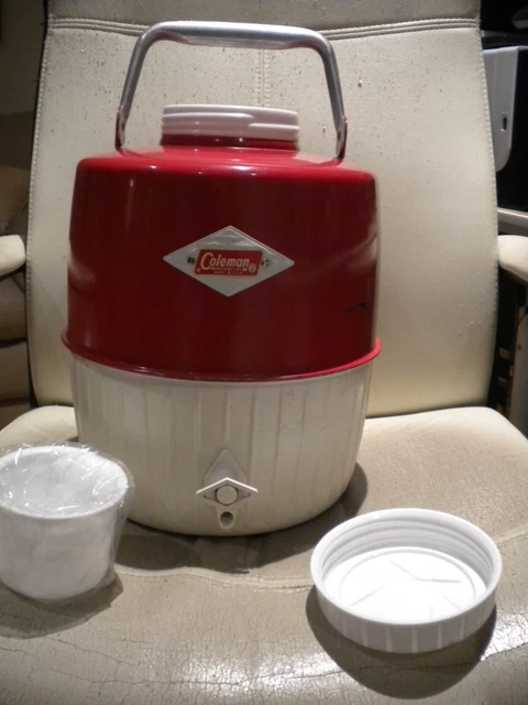 Coleman vintage (diamond logo) 2 gal. water jug cooler
