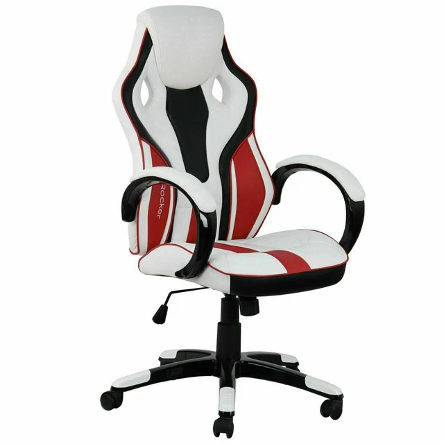 USED X ROCKER Maverick Ergonomic Office Gaming Chair White. £69.99