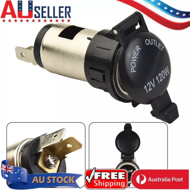 12V 120W Universal Cigarette Lighter Power Socket Plug Nice For Car Accessory