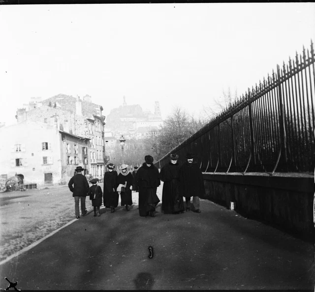 LE PUY EN VELAY 1898 - Négatif Verre - Boulevard Alexandre Clair - 181