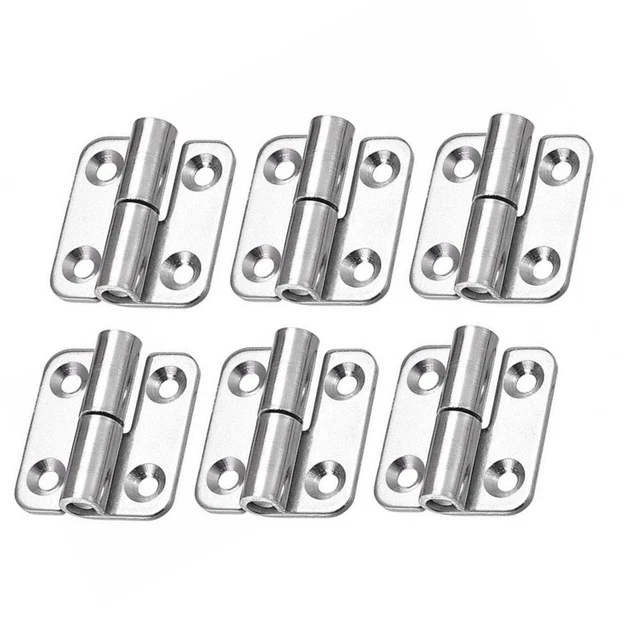 X AUTOHAUX 2 Ganci In Acciaio Inox Per Asta Bandiera E Cima Per Barche | 5 Pollici (125mm), Foro 5mm, Antiruggine, Universale Per Nautica