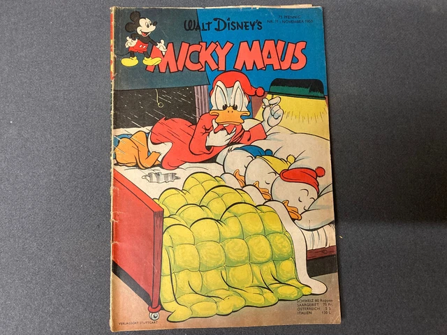 Ehapa: MICKY MAUS Comic Heft 11 von 1953  [5348]