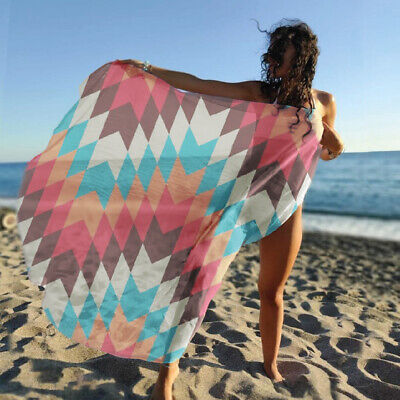 JFAN Donna Pareo Elegante Chiffon Cover Up Wrap Sarong Spiaggia Copricostumi 