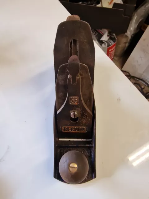 Vintage Record Stay Set SS No.4 1/2 Smoothing Plane Made in England