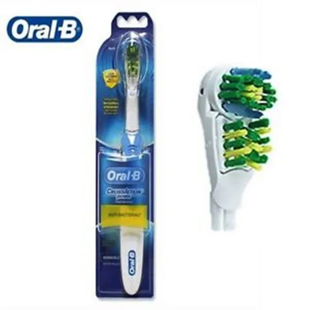 1x ORAL B B1010 One ToothBrush Cross Action Power Dual Clean Duracell Batería