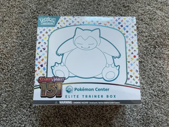 Pokémon TCG Scarlet & Violet 151 Pokémon Center Elite Trainer Box
