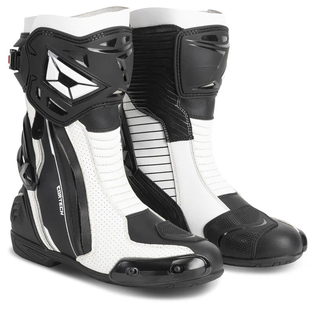 Cortech Adrenaline GP White Boots