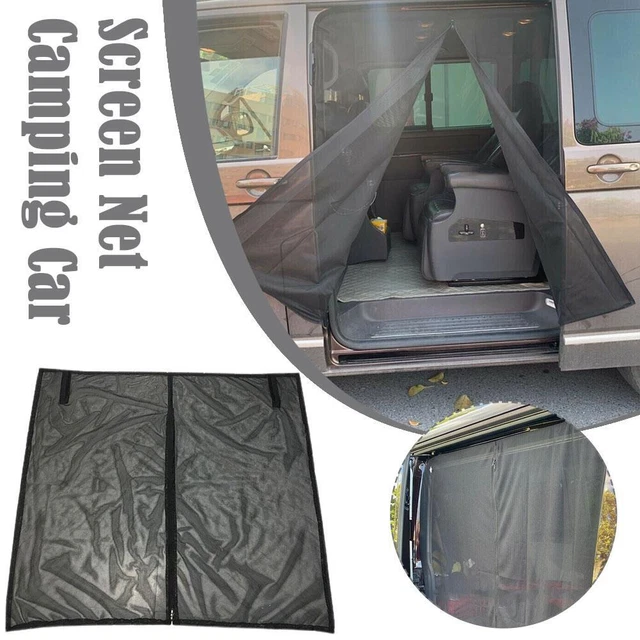 SLIDING DOOR MAGNETIC MOSQUITO FLY SCREEN NET CAMPER For CAMP D1A3