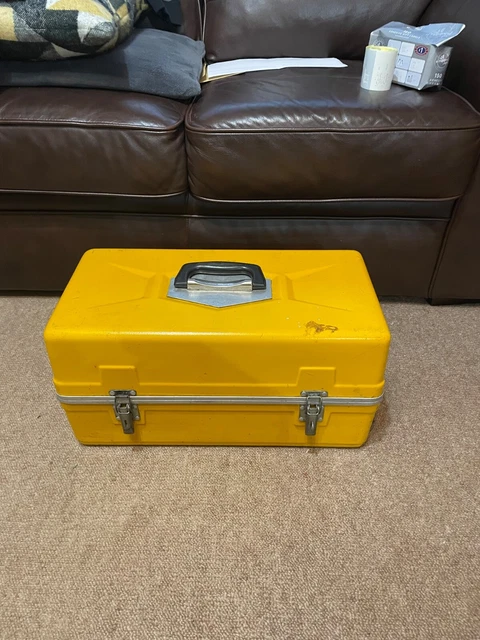 BT BRITISH TELECOM Engineers 2-Tier Cantilever Tool Box, circa 1980's £ ...