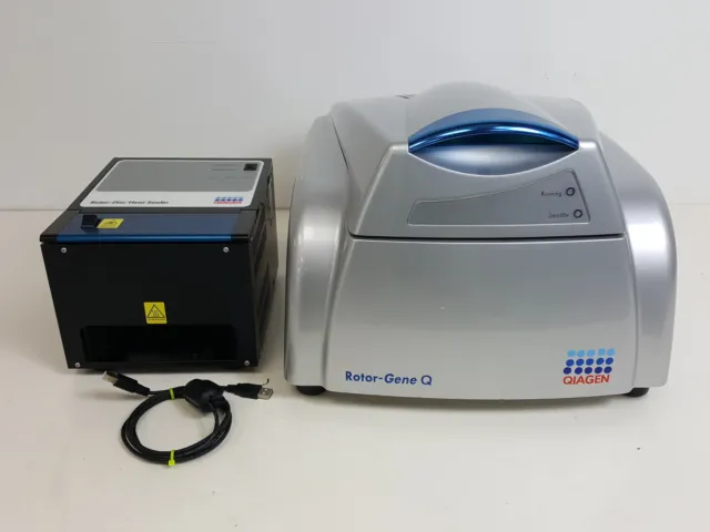 Qiagen Real Time PCR Rotor-Gen Q + Disc Heat Sealer Lab 5-Plex HRm