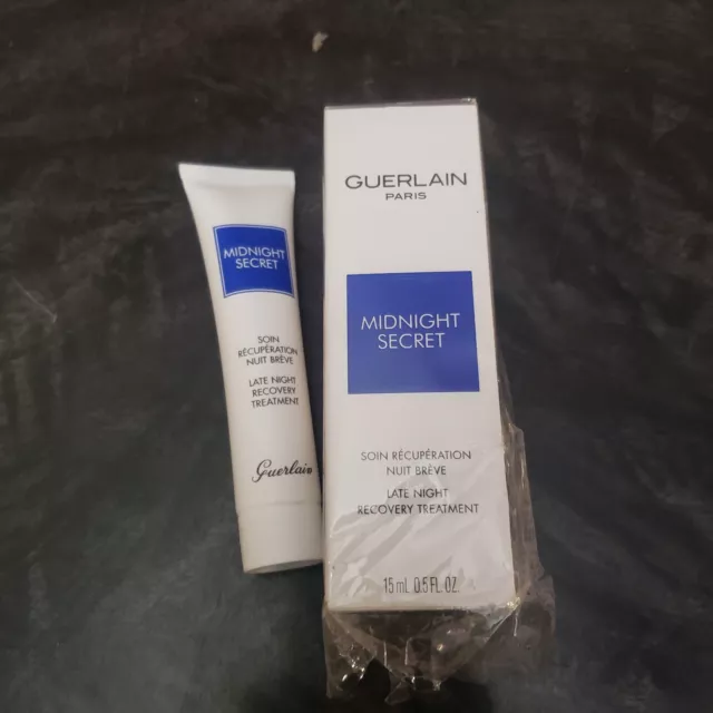 Crema de tratamiento de recuperación nocturna Guerlain Midnight Secret 0,5 oz 15 ml