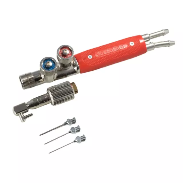 Swiss Made Micro Head G-Torch For Casting Soldering Use W/ Propane & Oxygen