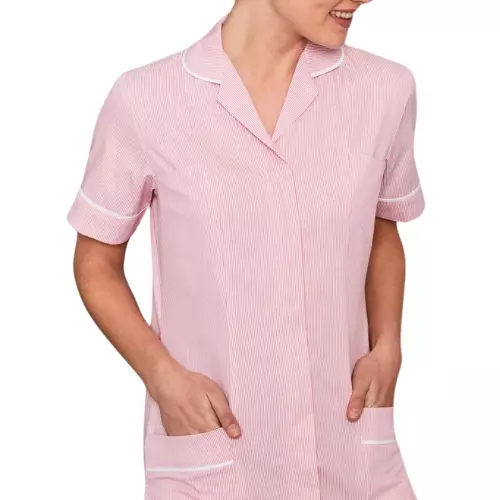 Skywear T33 Nursing Tunics with Stripes, Woman Girls Ladies Tops Office Uniform