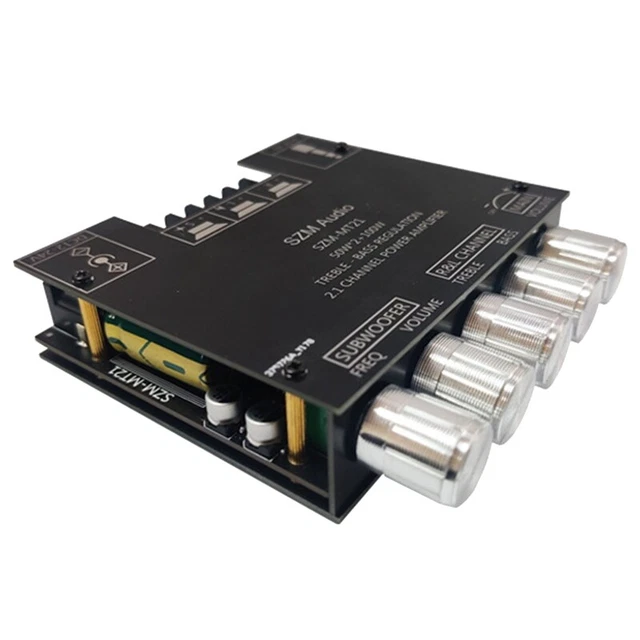 DollaTek XH-A150 Batteria al Litio Bluetooth amplificatori di Potenza Digitale Bordo 5W + 5W Supporto Android Fai da Te Piccolo Altoparlante Ricaricabile