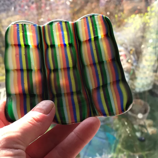 Fused Glass Trinket Dish Handmade