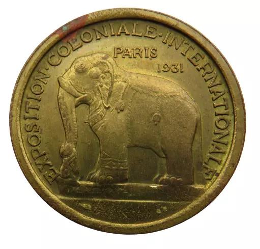 Exposition Coloniale Internationale Paris 1931 Medal