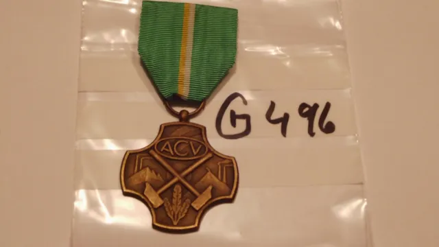 Orden Belgien Verdienstorden für Arbeiter ACV bronze (g496)