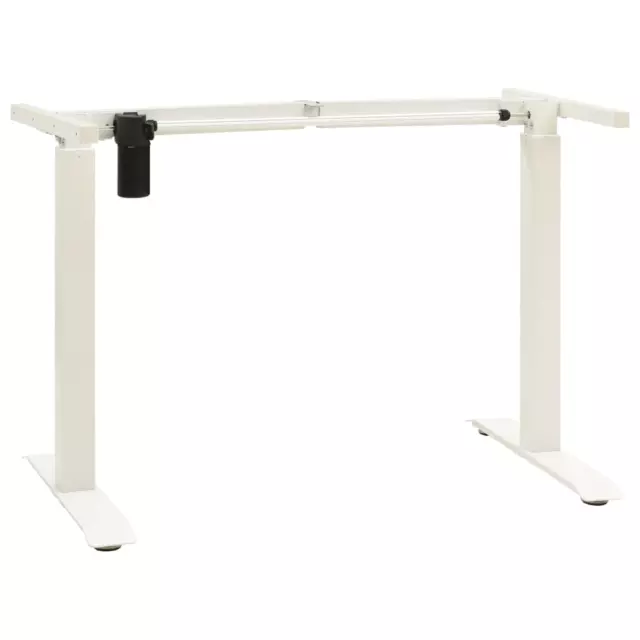 NNEVL Electric Motorised Standing Desk Frame Height Adjustable White