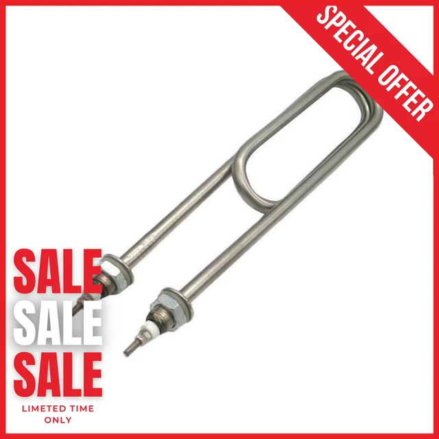 Double U Heating Pipe Stainless Steel Rice Car Electric Water Heater Element