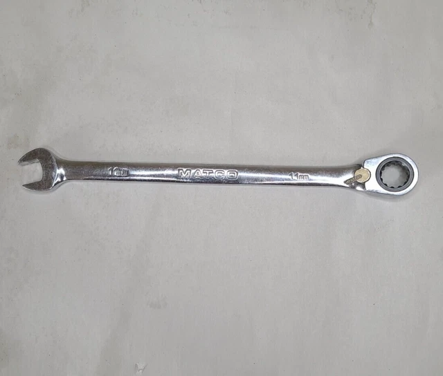 MATCO TOOLS 11MM 9GRRCXL11M2 Reversible Ratchet Combination Wrench