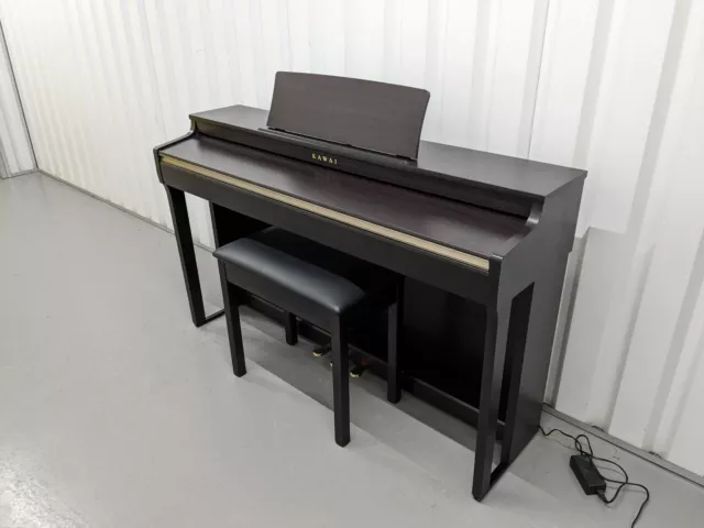 Kawai CN27 digital piano and stool in rosewood finish stock number 24122