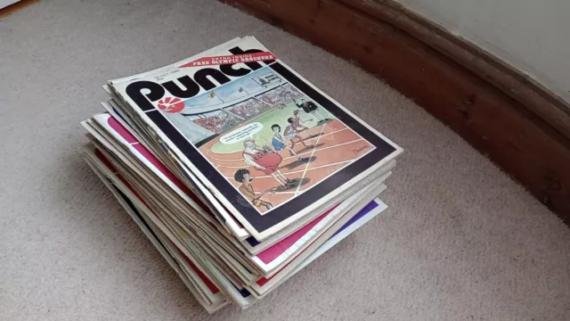 PUNCH MAGAZINES  35 x ISSUES 1980