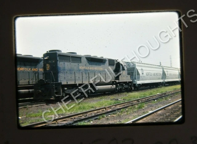 Original '66 Ektachrome Slide NW Norfolk Western 1502 SD35    19N21