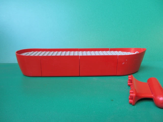 LEGO LEGOLAND BOOT Schiff Rumpf Feuerwehr Set 4025 Feuerlöschboot